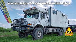 Mercedes Zetros Terenowy dom na wielkich kołach [upl. by Xxam]