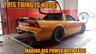 I Did NOT Expect The NSX To Make This Much Power [upl. by Lot]