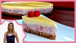 Málnás sajttorta elkészítése recepttel  Sütik Birodalma [upl. by Nnaeirelav]