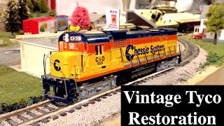 Vintage Tyco Chessie System C430 Locomotive Restoration [upl. by Eiramoj2]