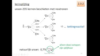 kernfysica  energie uit atoomkernen kernsplijting en kernfusie [upl. by Alhan]