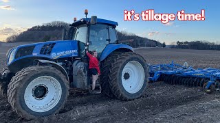 Spring Tillage Has Begun [upl. by Aicirtac904]