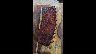 Ribs on the CharGriller Using Our New Lump Charcoal [upl. by Namreg]