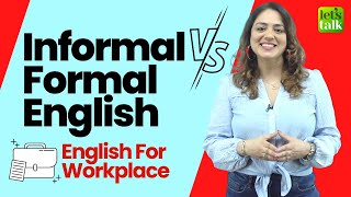 Informal VS Formal English Phrases  Learn English For Workplace amp Business shorts With Nysha [upl. by Shiverick]