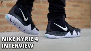 Nike Kyrie 4  The Interview  OnFoot Look And Discussion With The Designer [upl. by Philo]