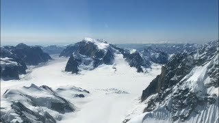 Denali Flight seeing Talkeetna Alaska Sheldon Chalet [upl. by Bernadine726]