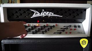 2018 Diezel Amplification  VH4 Amplifier  Raw Playthru [upl. by Aihceyt767]