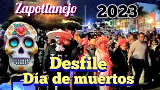 desfile de día de muertos 2023 en Zapotlanejo Jalisco México 🇲🇽💀💀 [upl. by Merrile]