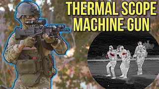 Can my 4000 Airsoft LMG Setup Survive a 40 hour Milsim Umarex MG4 with AGM Thermal Scope [upl. by Swainson737]