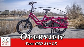 Tern GSD S10 LX Overview  Electric Cargo Bike Calgary Alberta [upl. by Lebasiram]