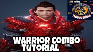 Mir4 Warrior Class combo tutorial [upl. by Deppy544]