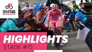 Giro dItalia 2024  Stage 15 Highlights [upl. by Fitz262]