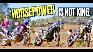 The truth about offroad motorcycles XRV750 v Tenere 700 v F900 GS Enduro [upl. by Nodnrb]