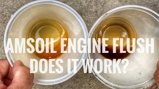 Amsoil Engine Flush Does it work [upl. by Maridel286]