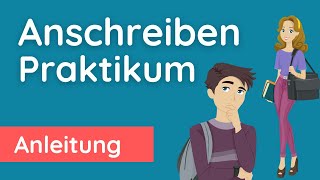 ✅ Anschreiben Schülerpraktikum mit Beispiel [upl. by Trevorr]