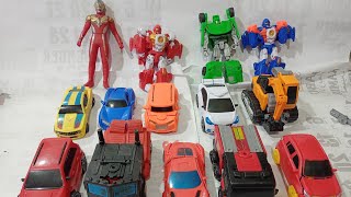 Tobot Stop Motion Robot Adventure vs Transformers Red Color vs Colorful vs Ultraman [upl. by Icats]