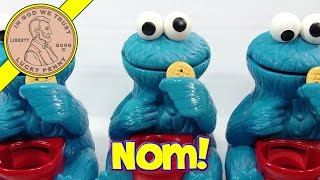 Sesame Street Cookie Monster Crunch Game 42309 1999 Fisher Price [upl. by Atcele]