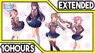 Main Theme  Doki Doki Literature Club  Music Extended 10 Hours [upl. by Suaeddaht]