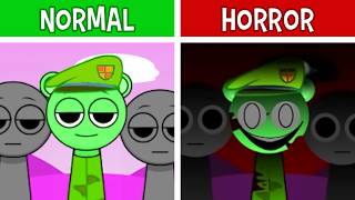 Happy Sprunk Friends  Incredibox Sprunki  Normal Version vs Horror Version Happy Tree Friends [upl. by Lester800]