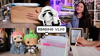 a week in my life 🍰 unboxings reading 5 books amp annotate with me [upl. by Calder710]