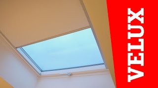 Einbau VELUX Verdunkelungsrollo [upl. by Lewie]