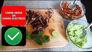 CARNE ASADA AL HORNO ESPECTACULAR 🥩🥩 [upl. by Alakcim]