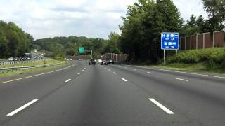 Capital Beltway Interstates 95495 Exits 4 to 11 northboundouter loop [upl. by Eva]