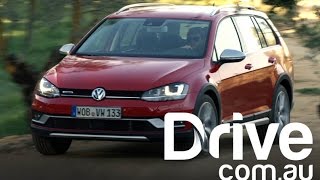 Volkswagen Golf Alltrack First Drive Review  Drivecomau [upl. by Browning]