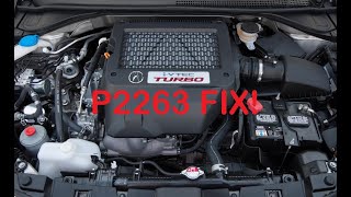 ACURA RDX TURBO P2263 REPAIR TurbochargerSupercharger Boost System Performance [upl. by Robert163]