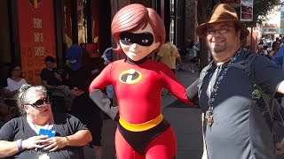 Mrs Incredible Meet amp Greet Hollywood Studios Disney [upl. by Lasala552]