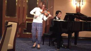 Brahms Hungarian Dance No5 Violin and Piano [upl. by Notnil]