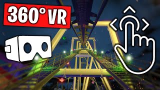 VR Roller Coaster Experience  360° Video AMAZING [upl. by Diba]