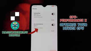 Install CPU PERFORMANCEX Boost Your Androids Speed [upl. by Ahsimot]