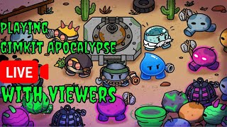 Playing NEW GIMKIT MODE Apocalypse 🔴Live With Viewers [upl. by Aitra]