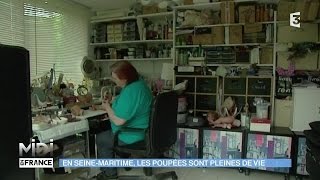 MADE IN FRANCE  En SeineMaritime les poupées sont pleine de vie [upl. by Eramal]