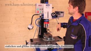 Bohr und Fräsmaschine ZAY7045VHK Digital [upl. by Chubb]