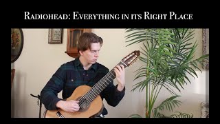 Radiohead Everything in its Right Place 8String Guitar [upl. by Abbotsen]