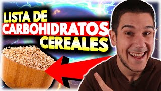 🔥Estos son los 5 Mejores CEREALES para incluir en tu DIETA🤩🥖LISTA de CARBOHIDRATOS Saludables [upl. by Benedick430]