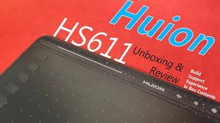 Huion HS611 Pentab Review HS 610 vs HS611 Huion hs611 PenTab GraphicsTab Review HuionHS611 [upl. by Baptlsta]