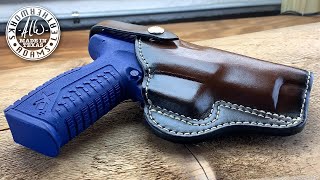 Making a Field Style Gun Holster  Springfield XDM 45quot 10mm [upl. by Douty]