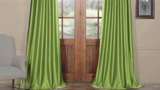 Fern Faux Silk Taffeta Curtain [upl. by Tammi528]