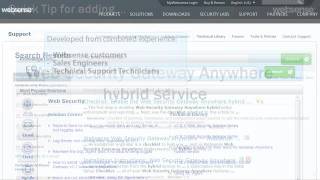 Quick Tip on Adding the Web Security Gateway Anywhere Hybrid Service [upl. by Myk]