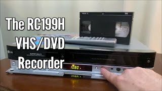 The LG RC199H DVD Recorder VCR with HDMI Output [upl. by Ayel]