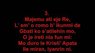 Igbagbo Mi Duro  My Hope is Built Yoruba [upl. by Katti]