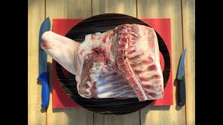 How To Efficiently Debone A Whole Pork Shoulder With Expert Butcher Techniques  BBQ Butcher NZ [upl. by Ytsirk]