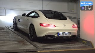 2016 MercedesAMG GTS 510hp  pure SOUND 60FPS [upl. by Ahsienod]