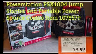 Power Station PSX1004 Jump Starter and Portable Power Source Costco Item 1078579 [upl. by Ynoep138]