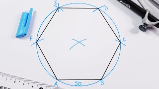 How to draw a hexagon [upl. by Anuqahs478]