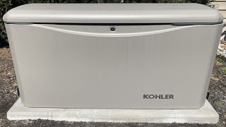 A Basic Overview of an Emergency Home Standby Generator  Kohler 20RCAL [upl. by Cristiona]