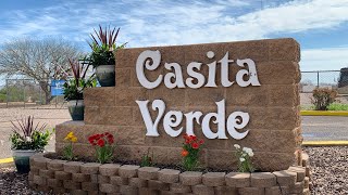 Snowbird Destination — Casita Verde RV Resort Casa Grande AZ [upl. by Suilenroc]